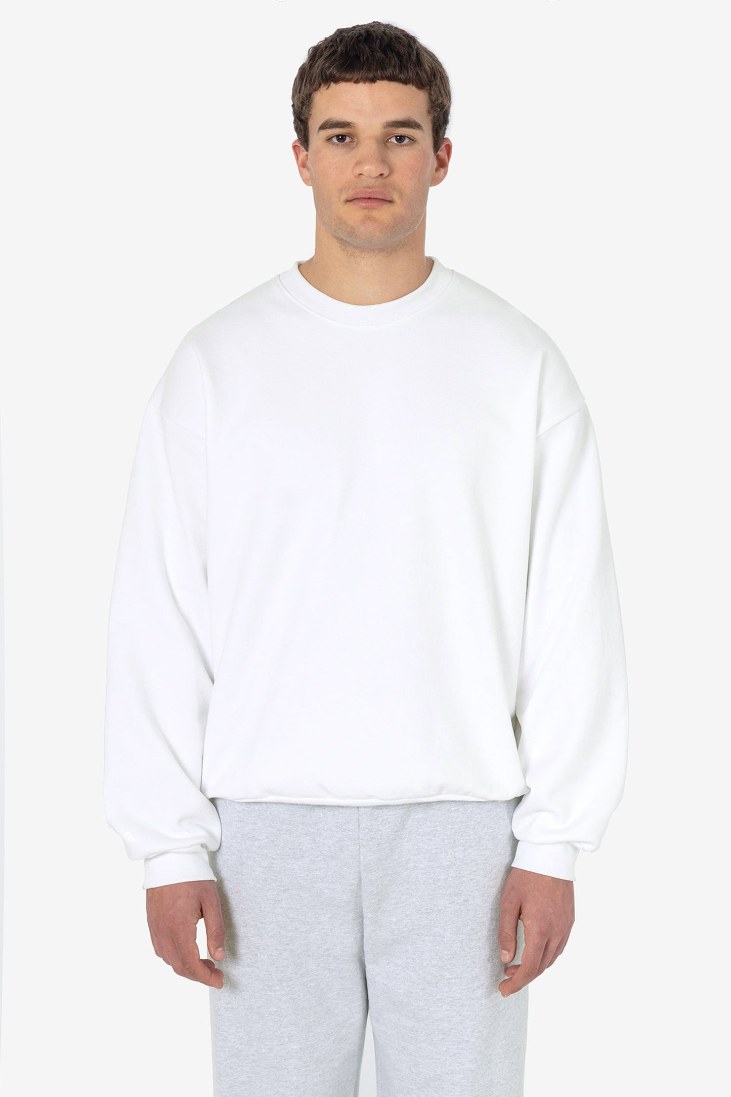 HF07 - Heavy Fleece Crewneck Sweatshirt (Piece Dye)