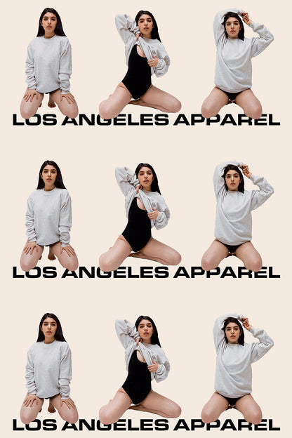 HF07 - Heavy Fleece Crewneck Sweatshirt (Piece Dye)
