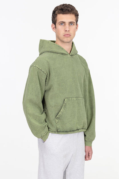 HF09 - Heavy Fleece Hoodie (Garment Dye)
