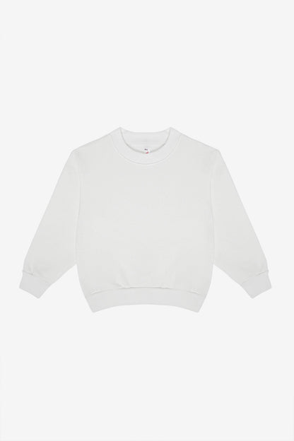 HF-107 - Kids Heavy Fleece Crewneck Sweatshirt