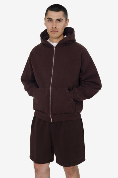 HF10 - Heavy Fleece Zip-Up Hoodie (Garment Dye)