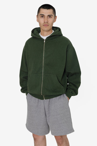HF10 - Heavy Fleece Zip-Up Hoodie (Garment Dye)