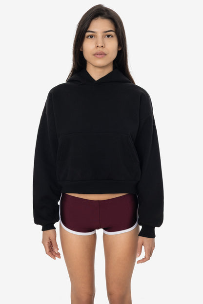 HF19 - Heavy Fleece Cropped Hoodie (Piece Dye)