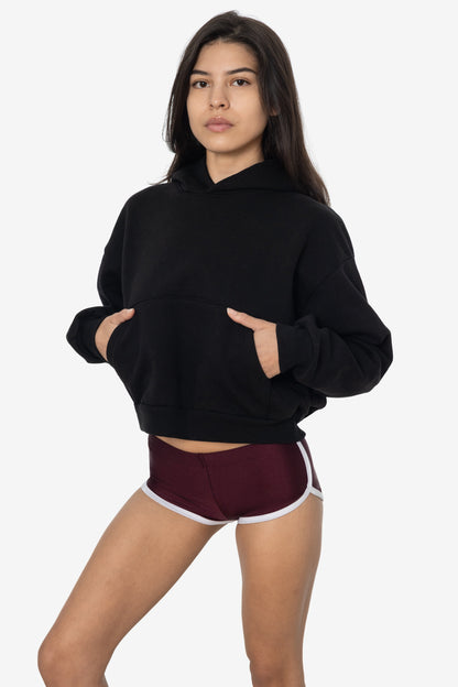 HF19 - Heavy Fleece Cropped Hoodie (Piece Dye)