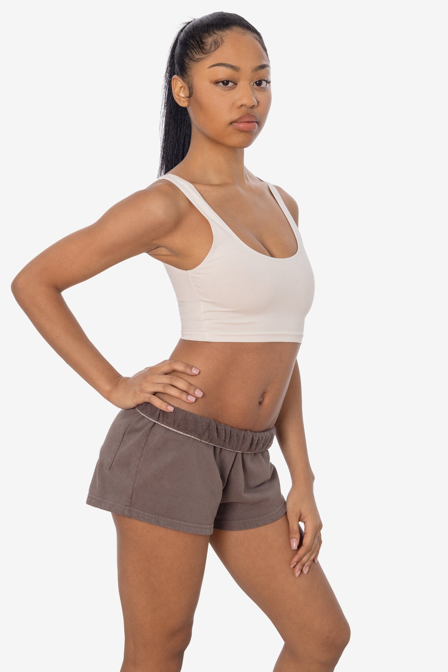 HF314 - Heavy Fleece Short Sweat Shorts (Garment Dye)