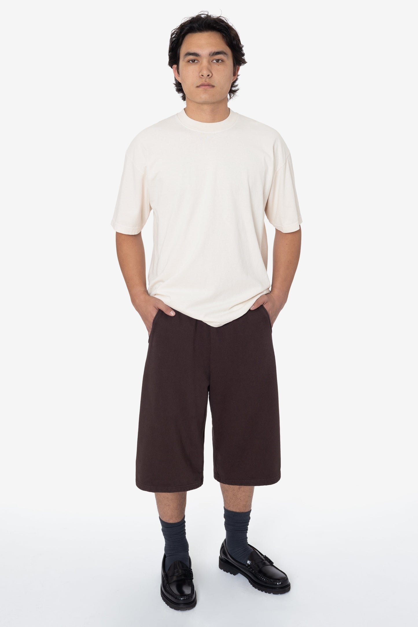 HF42GD - Heavy Fleece Extra Wide Shorts