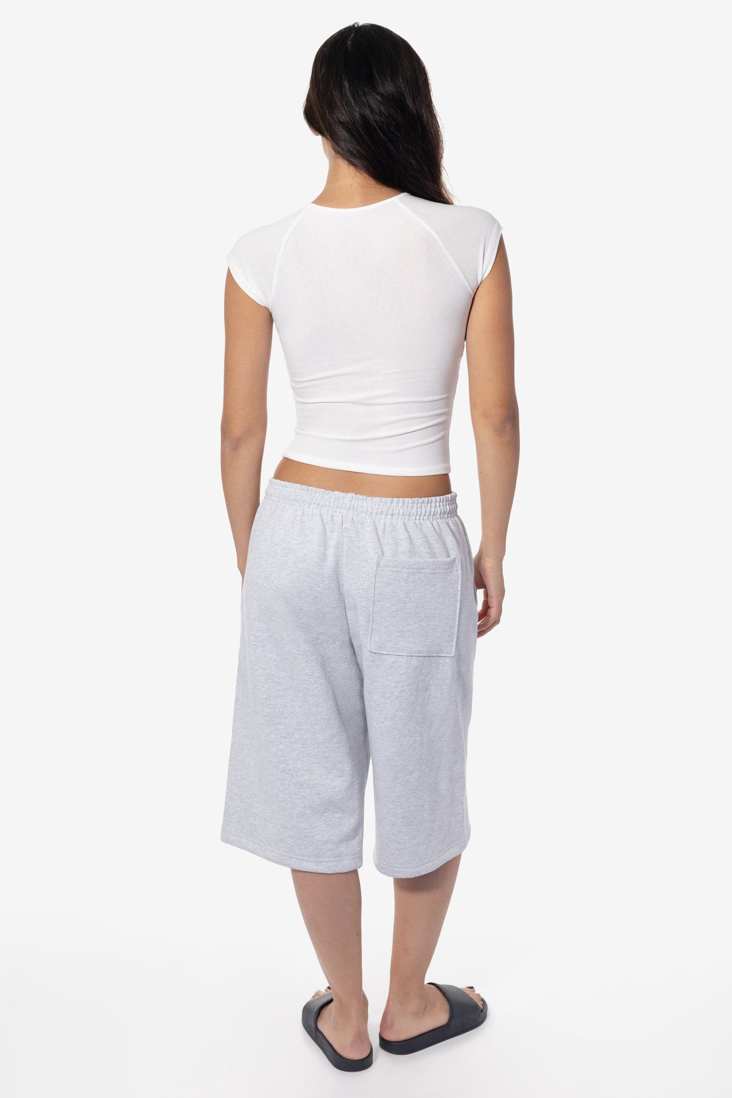 HF-442 - Heavy Fleece Extra Wide Sweat Shorts