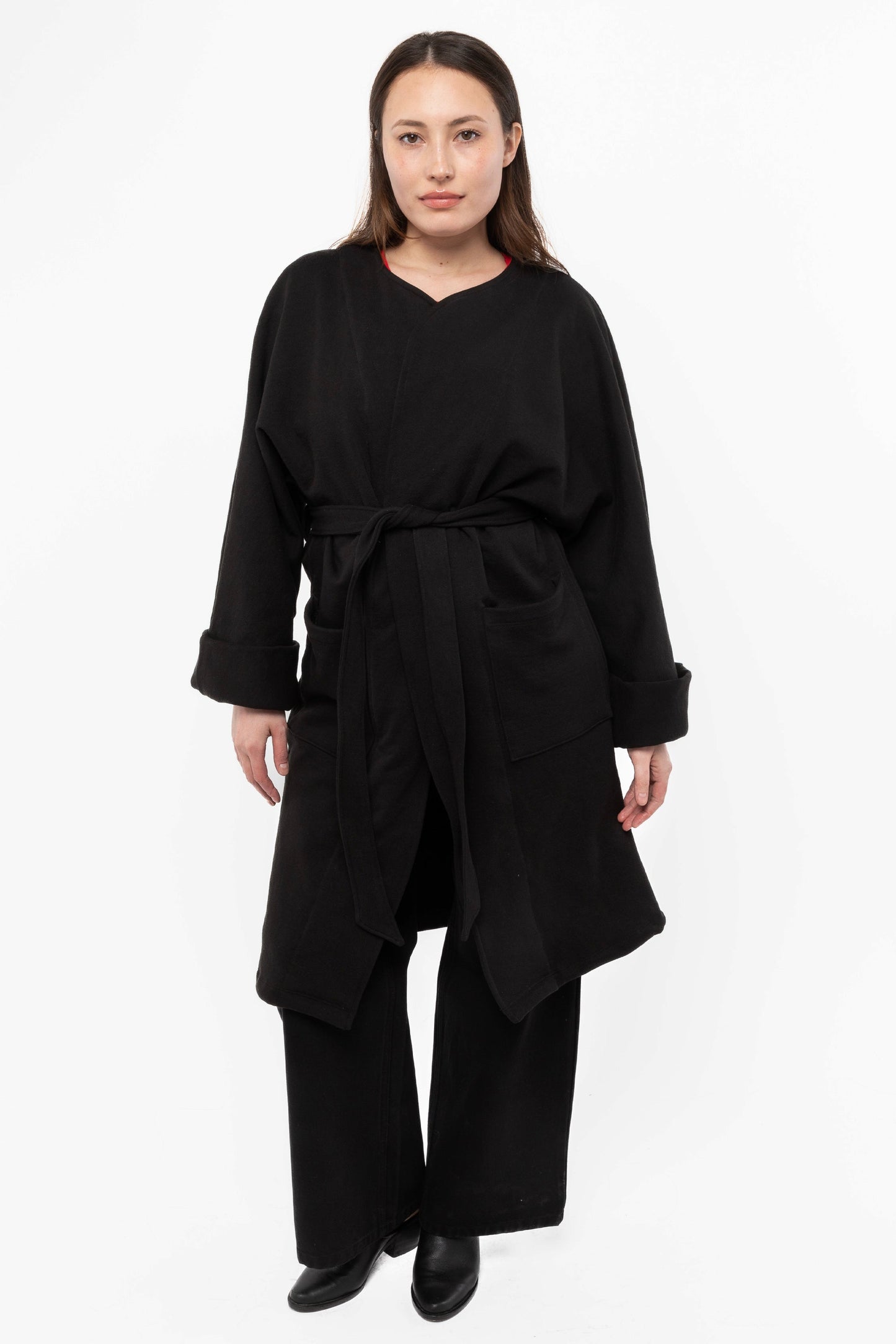 HF50GD - Heavy Fleece Wrap Coat