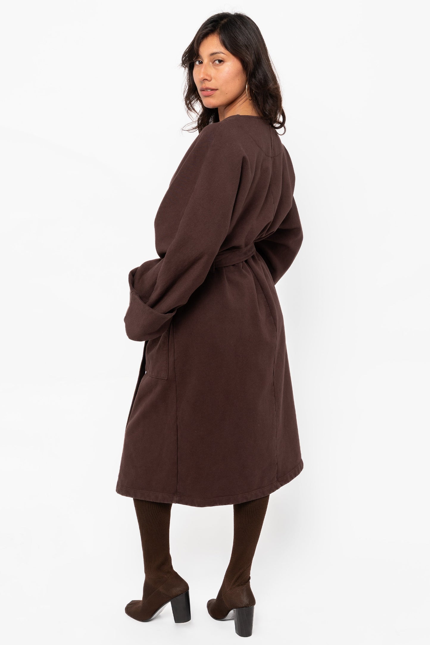 HF50GD - Heavy Fleece Wrap Coat