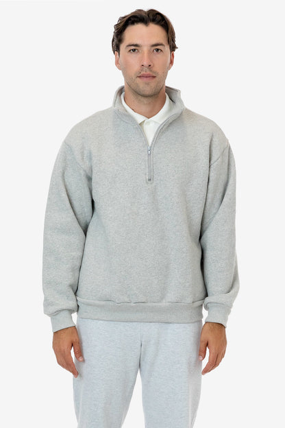 HFX428 - Unisex Heavy Fleece Half Zip Pullover (Piece Dye)