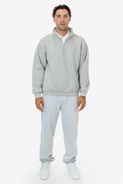 HFX428 - Unisex Heavy Fleece Half Zip Pullover (Piece Dye)