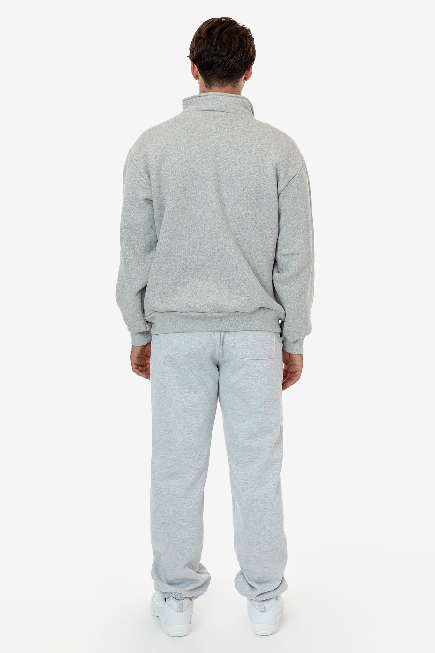 HFX428 - Unisex Heavy Fleece Half Zip Pullover (Piece Dye)