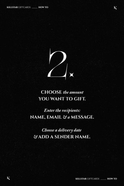 KILLSTAR E-Gift Card