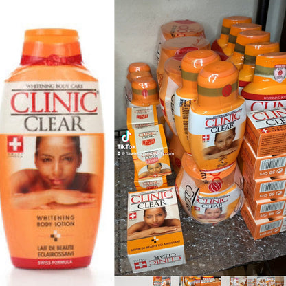 Clinic Clear Whitening (big)Body Lotion +oil