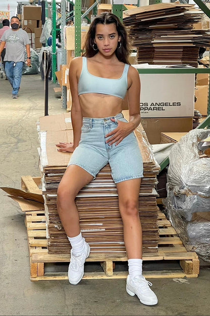RDNW06 - Denim Mid-Length Short