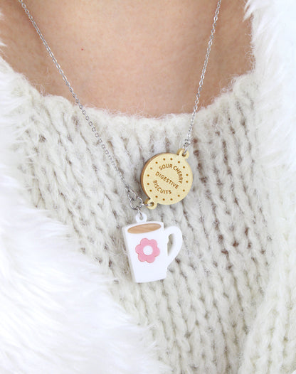 Stick T'Kettle On Necklace