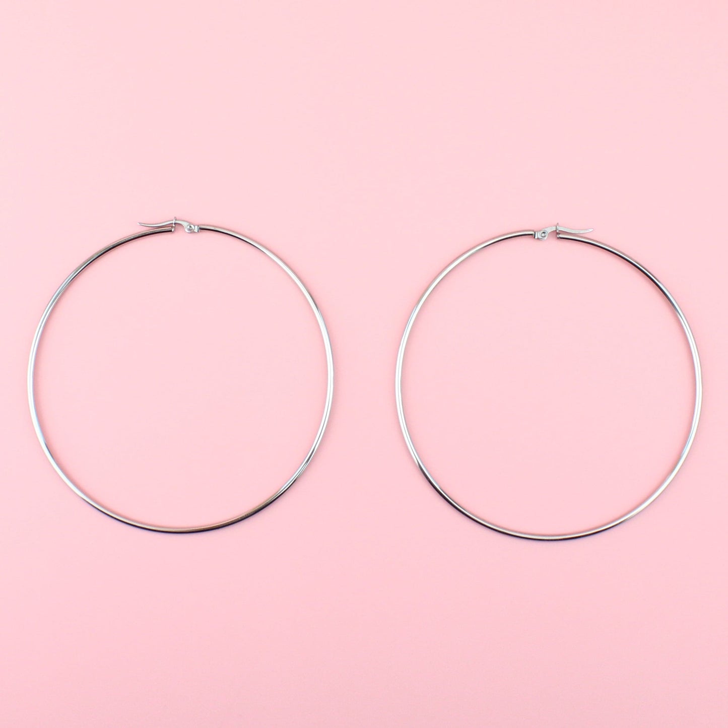 The Bigger The Hoop Earrings (85mm)