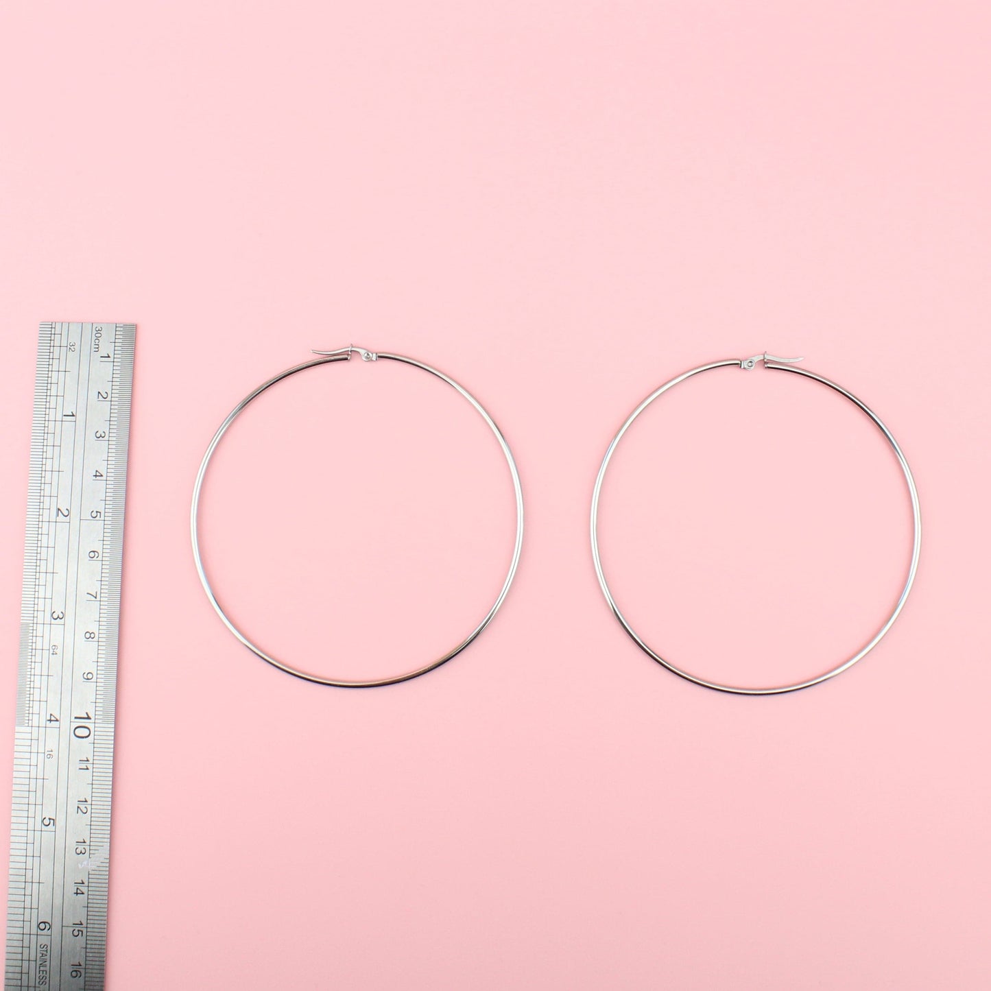 The Bigger The Hoop Earrings (85mm)
