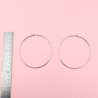 The Bigger The Hoop Earrings (85mm)