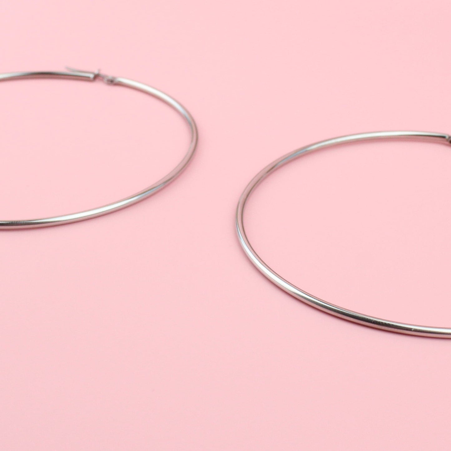 The Bigger The Hoop Earrings (85mm)