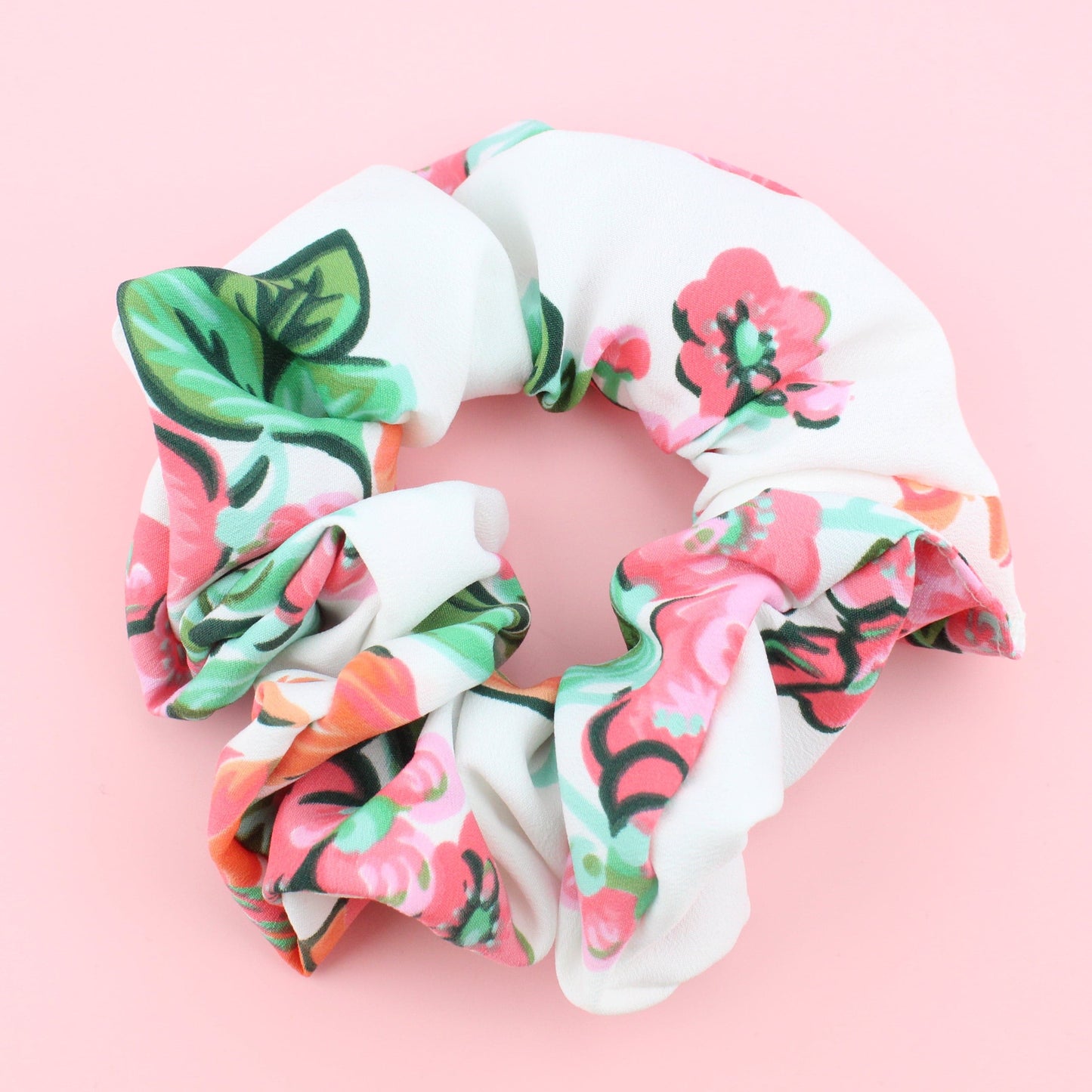 Tara Floral Scrunchie