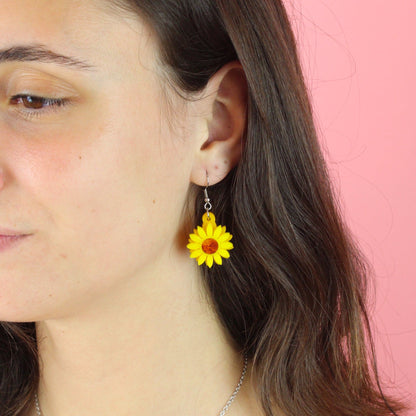 Sunflower Earrings