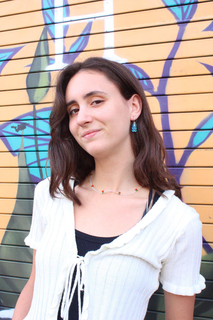 Strawberry Gummy Bear Earrings