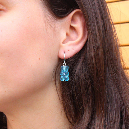 Strawberry Gummy Bear Earrings