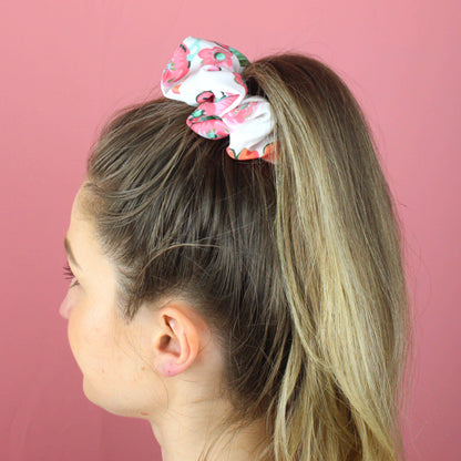 Tara Floral Scrunchie
