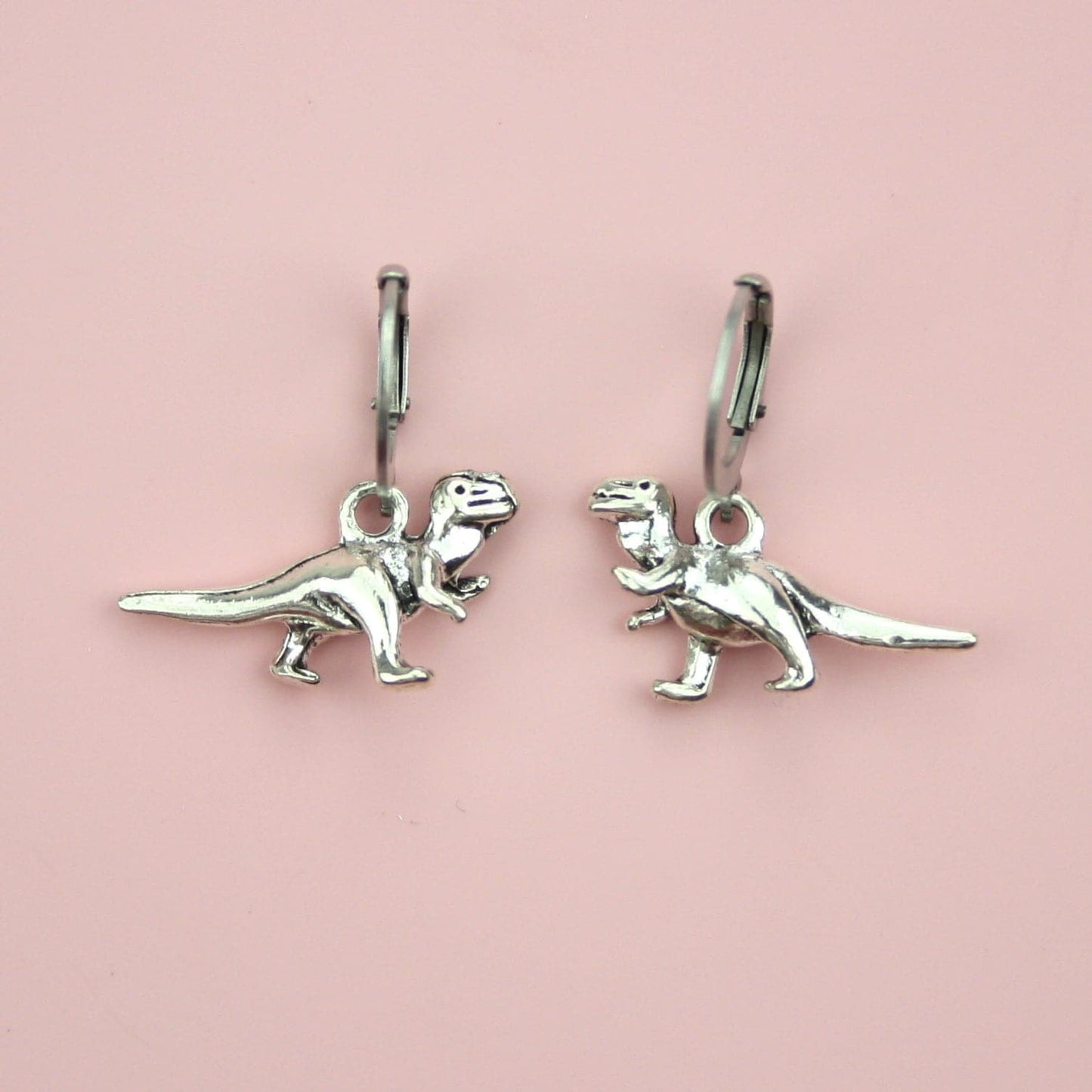 T-Rex Hoop Earrings