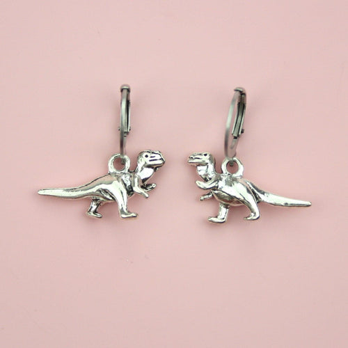 T-Rex Hoop Earrings