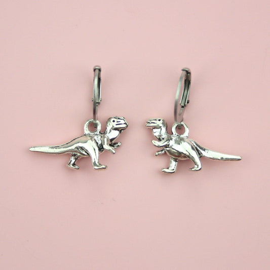 T-Rex Hoop Earrings
