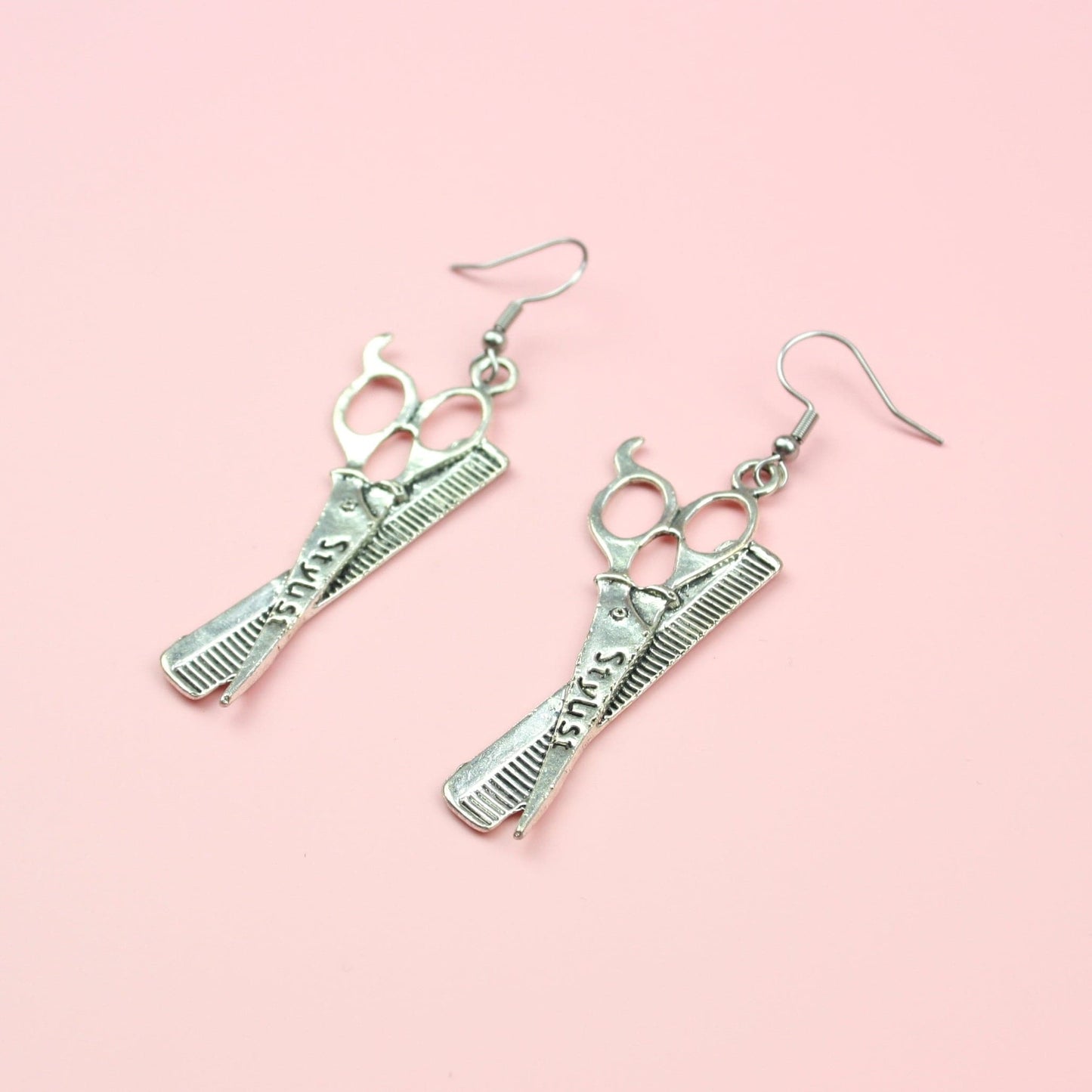 Stylist Scissor & Comb Earrings