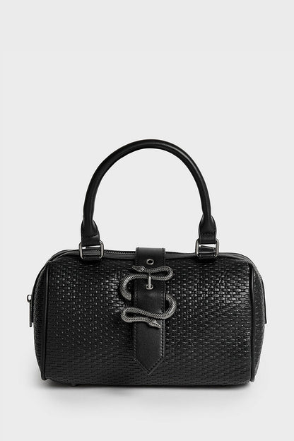In The Hollow Snake Buckle Bag