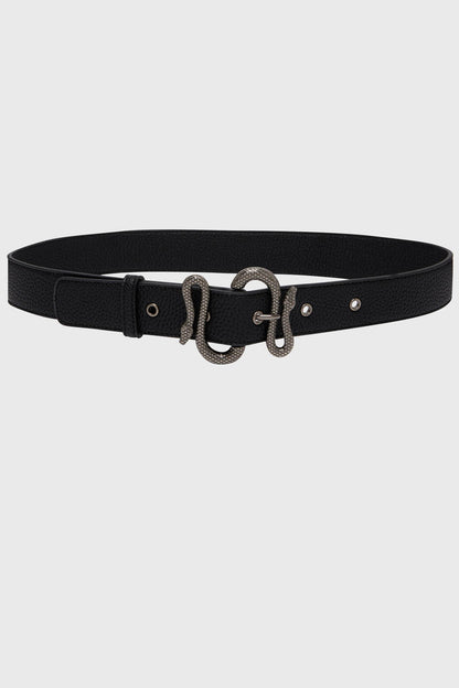 In The Hollow Snake Buckle Belt