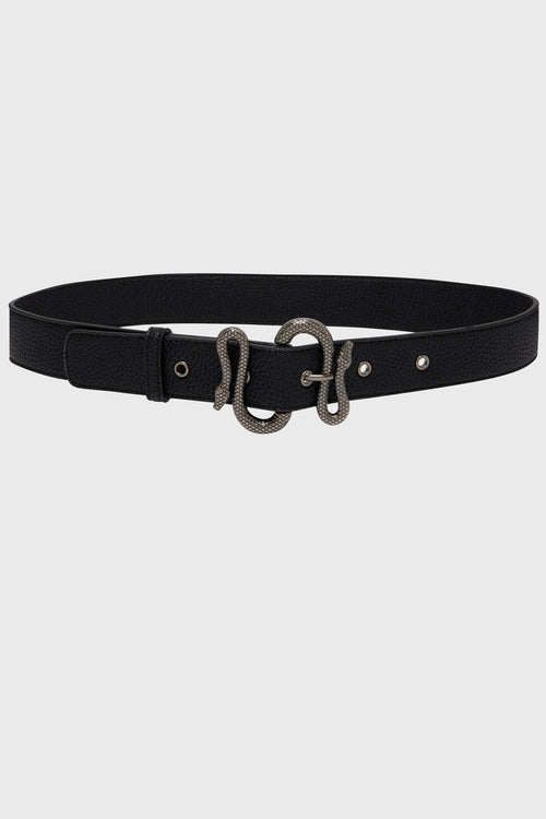 In The Hollow Snake Buckle Belt