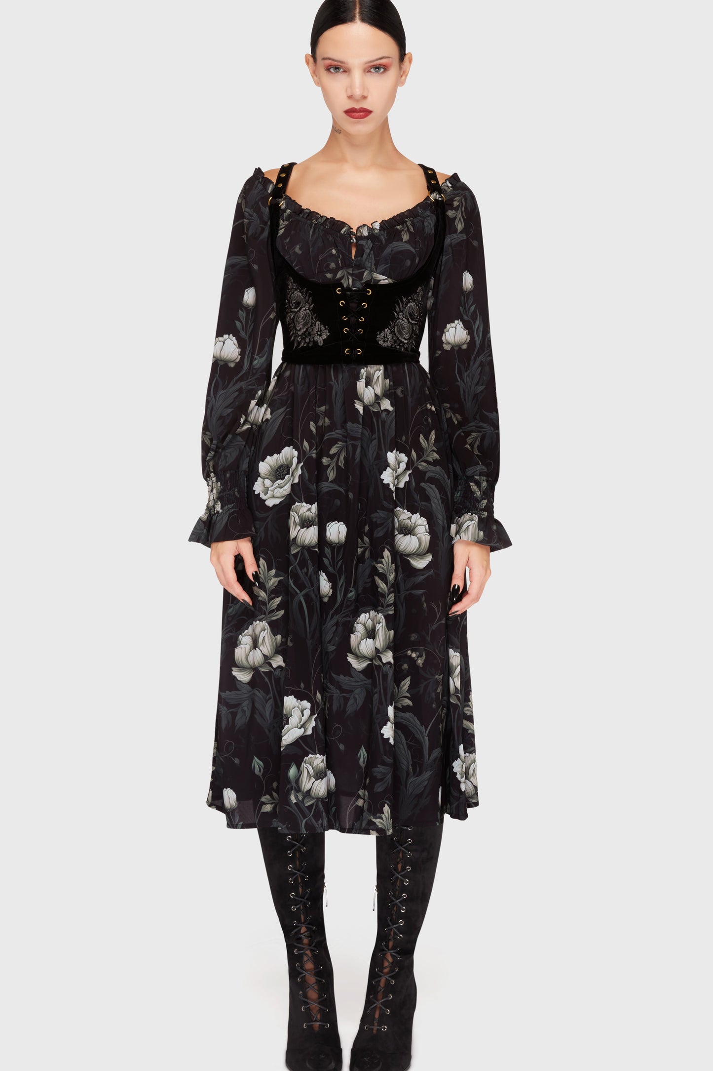 Ivory's Chorus Midi Dress
