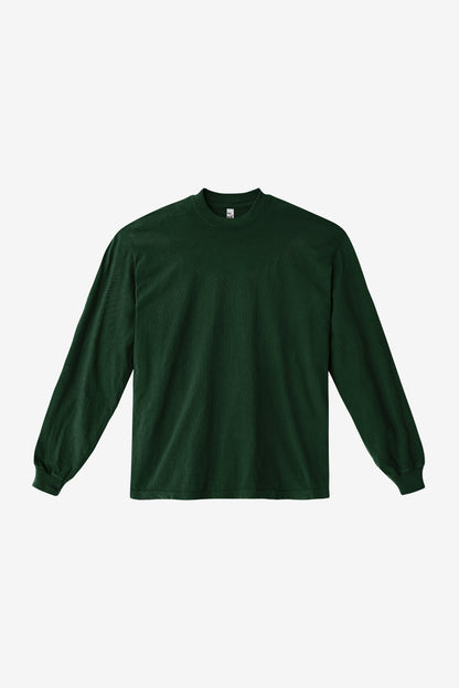 1807GD - 6.5oz Long Sleeve Garment Dye Crew Neck T-Shirt