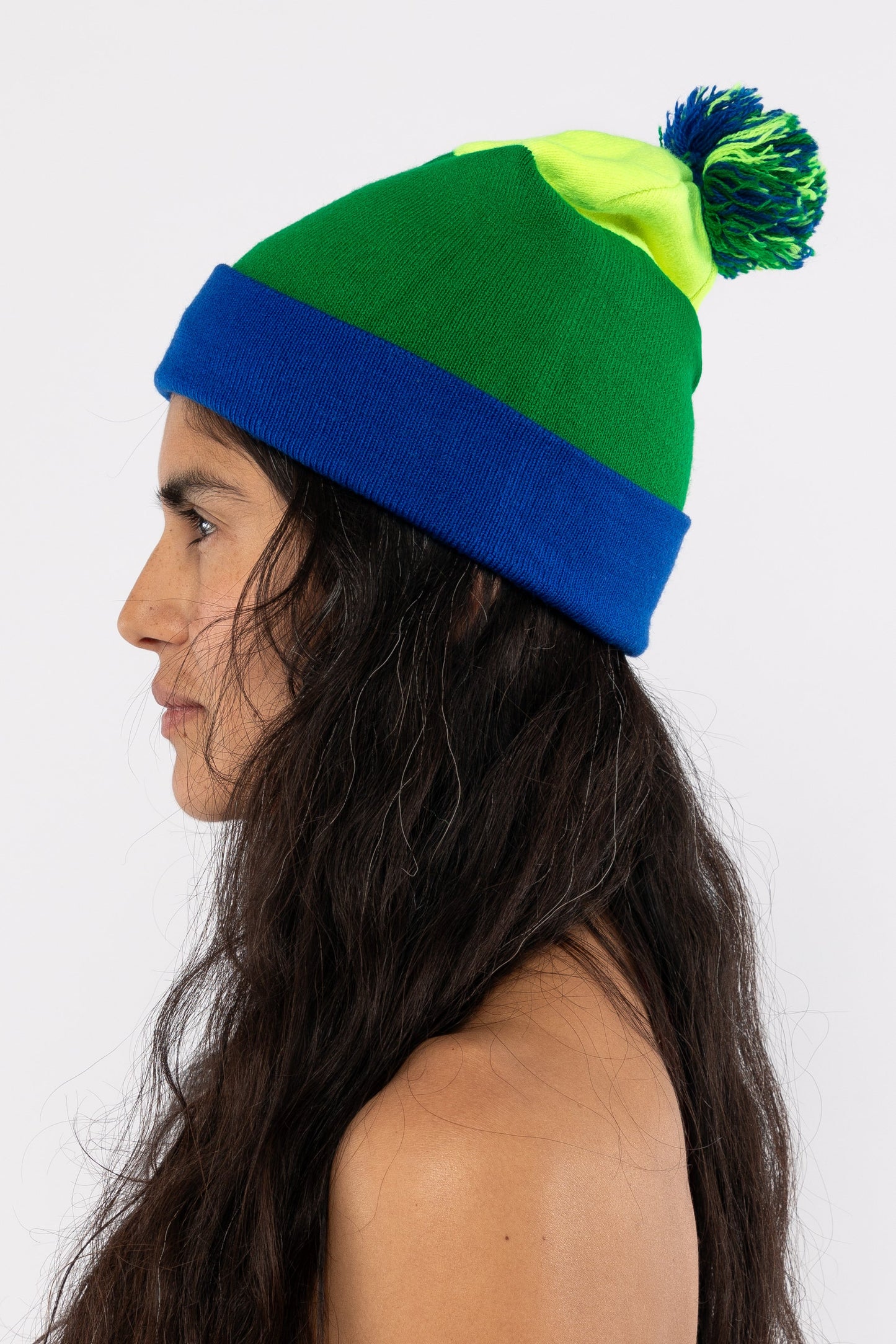 JQBEANIE01 - Tricolor Beanie
