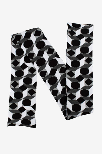 JQSCARF02 - OpArt Scarf