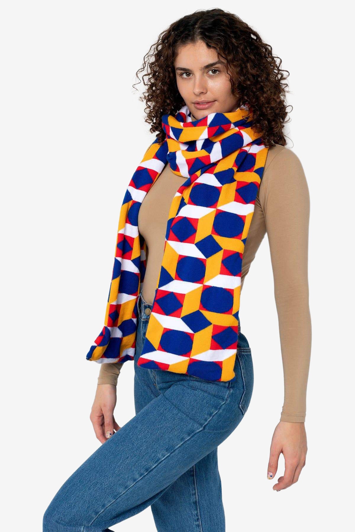 JQSCARF02 - OpArt Scarf
