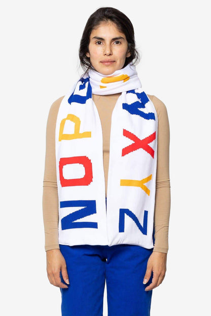 JQSCARF04 - Alphabet Scarf