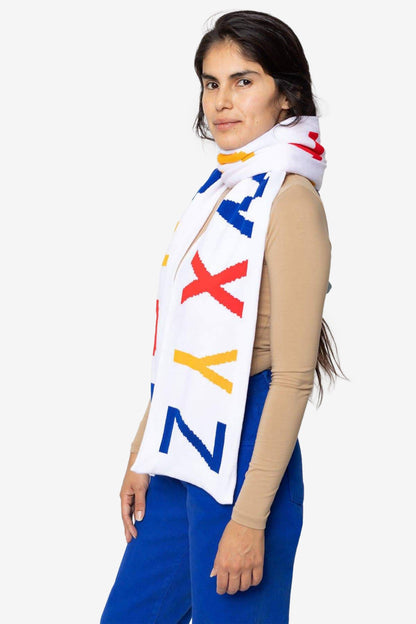 JQSCARF04 - Alphabet Scarf