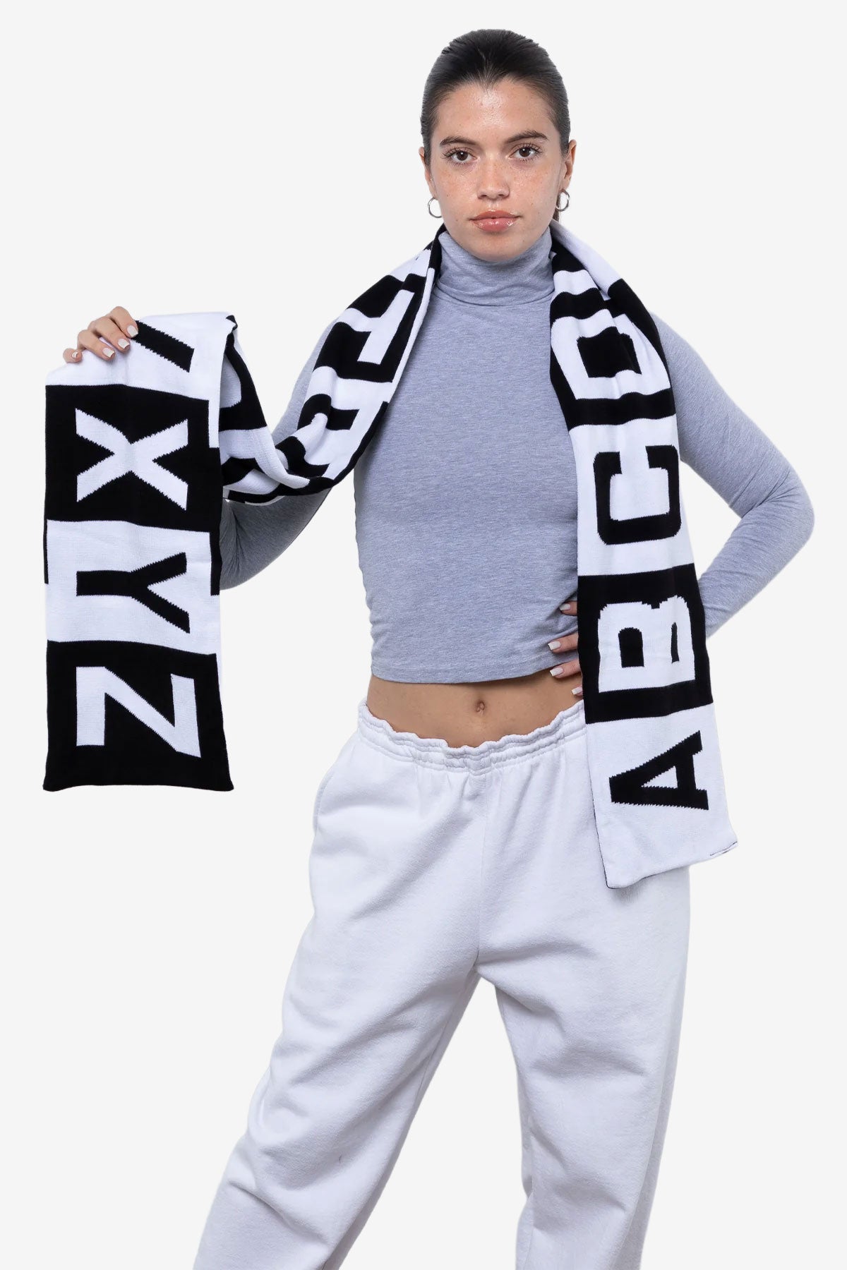 JQSCARF04 - Alphabet Scarf