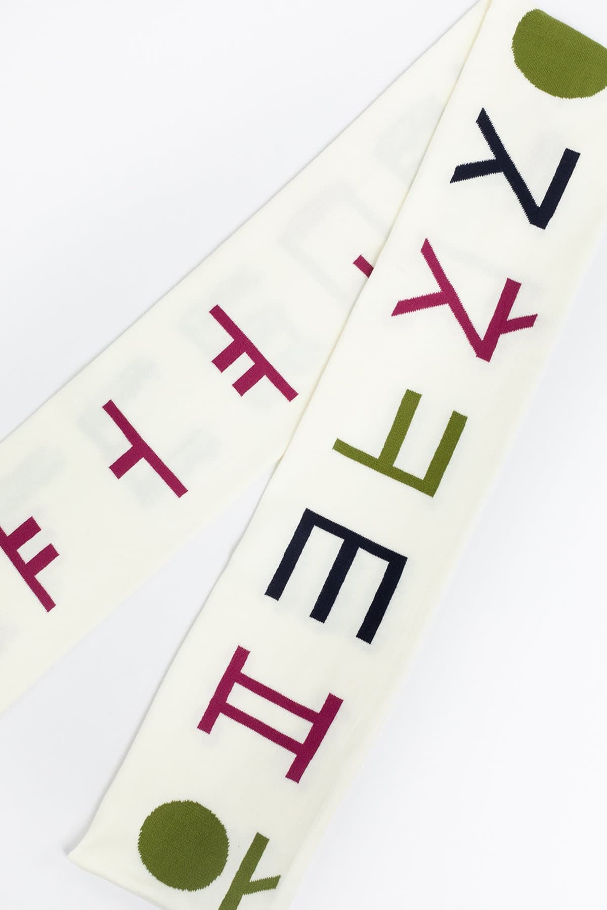 JQSCARF04 - Alphabet Scarf