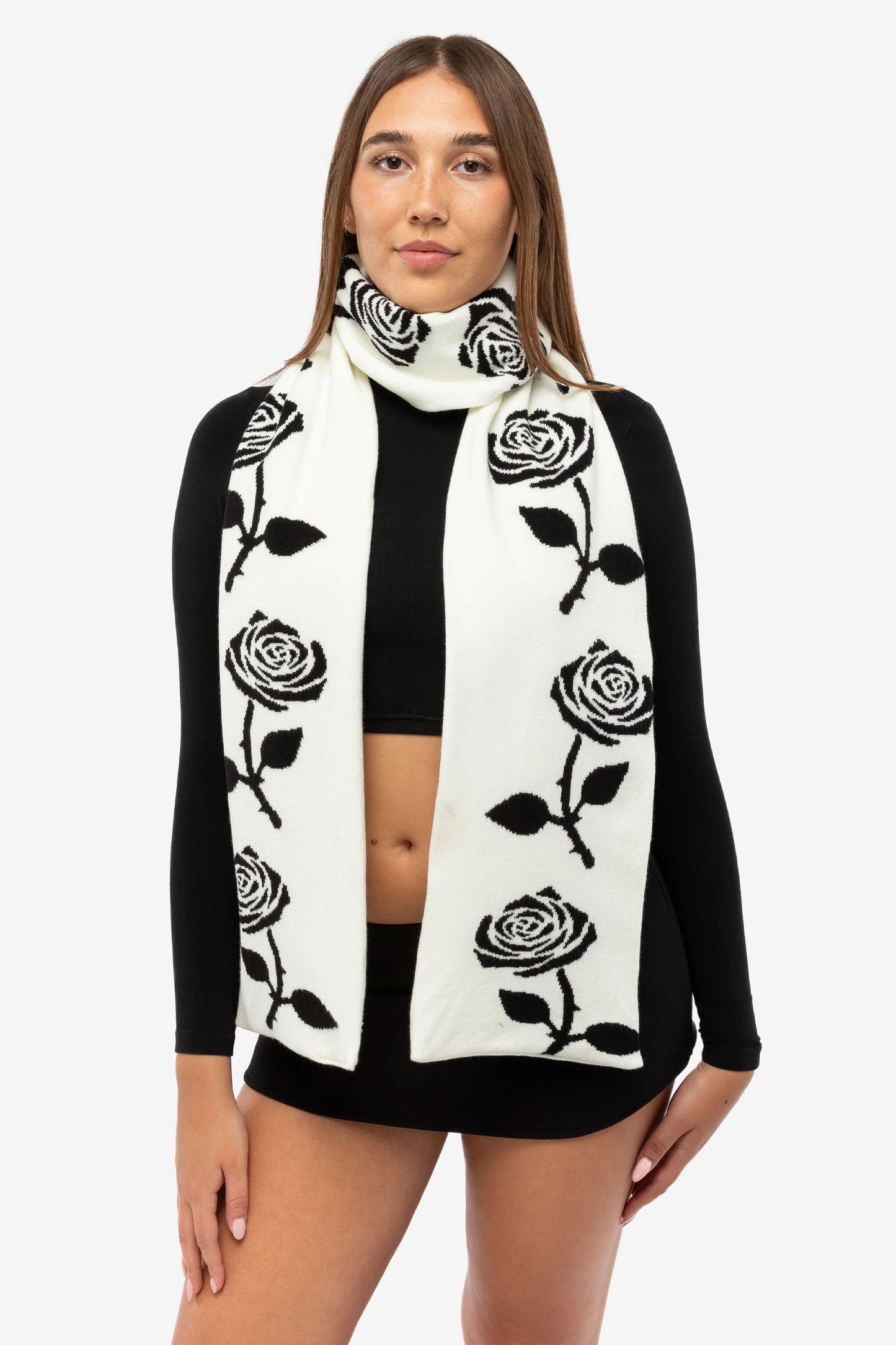 JQSCARF05 - Rose Scarf