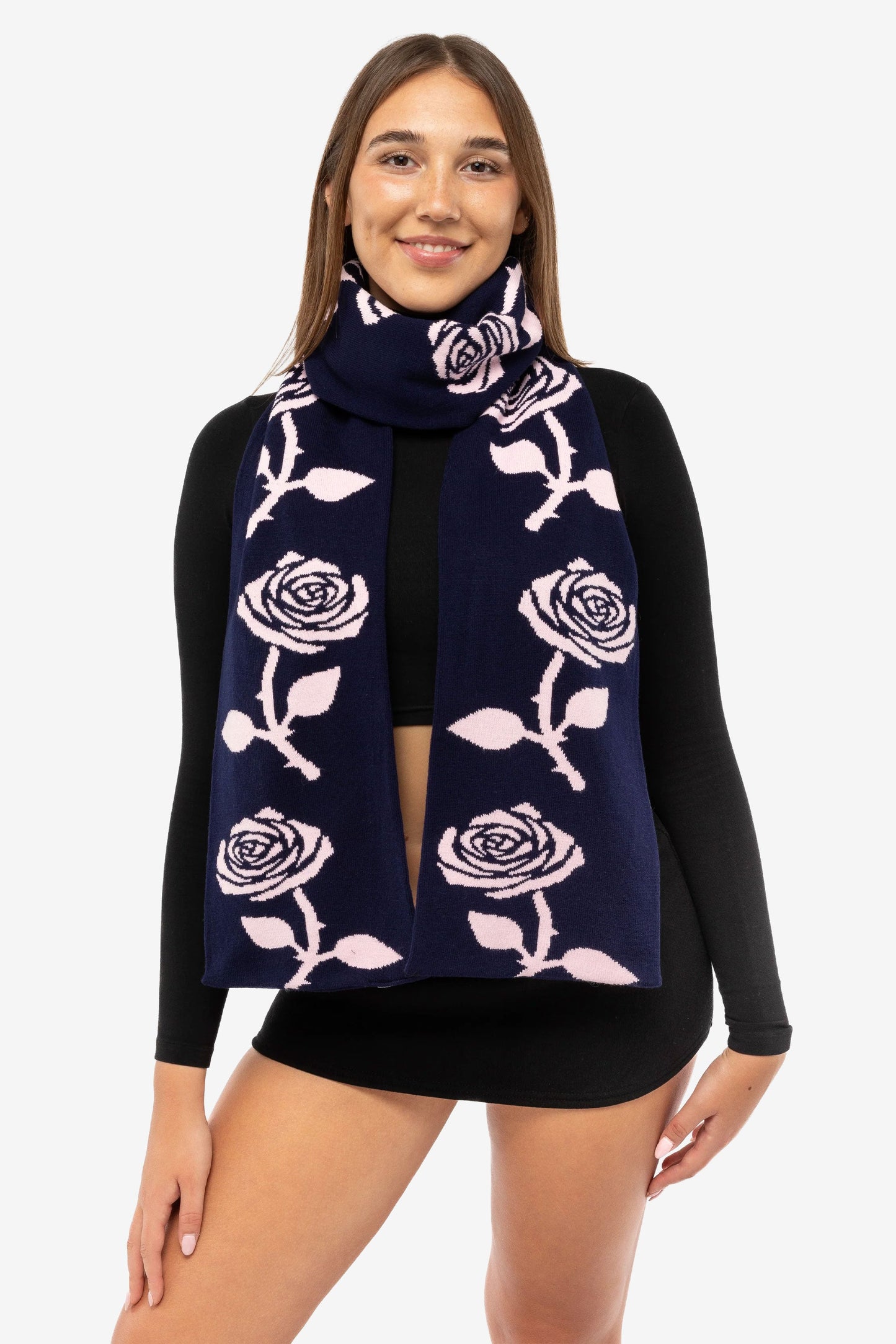 JQSCARF05 - Rose Scarf