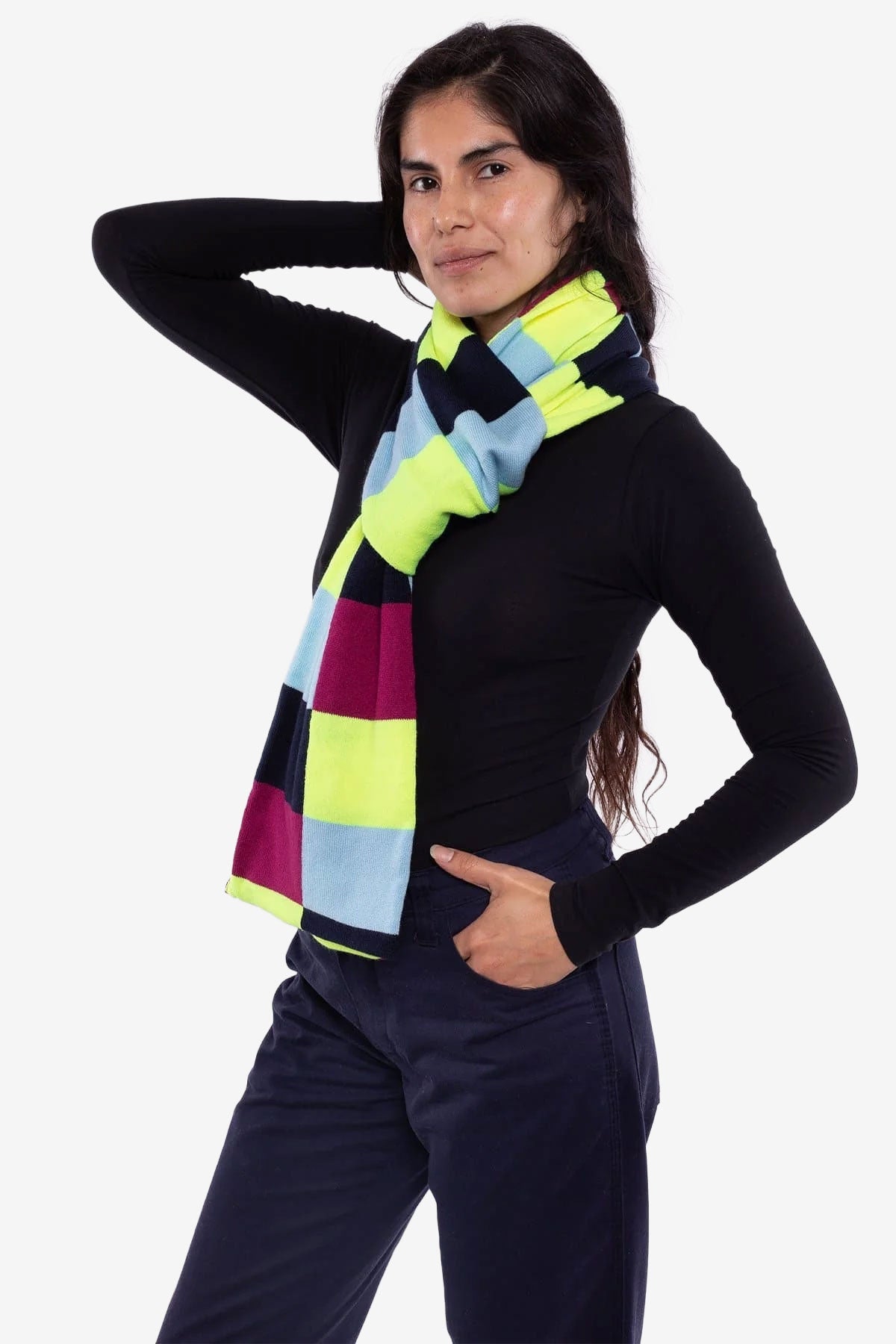 JQSCARF09 - Bauhaus Grid Scarf