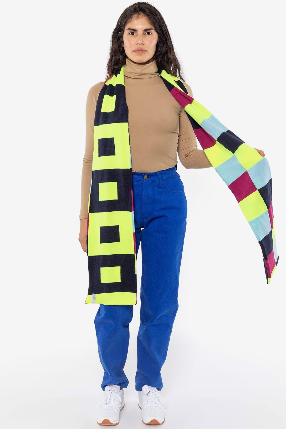 JQSCARF09 - Bauhaus Grid Scarf
