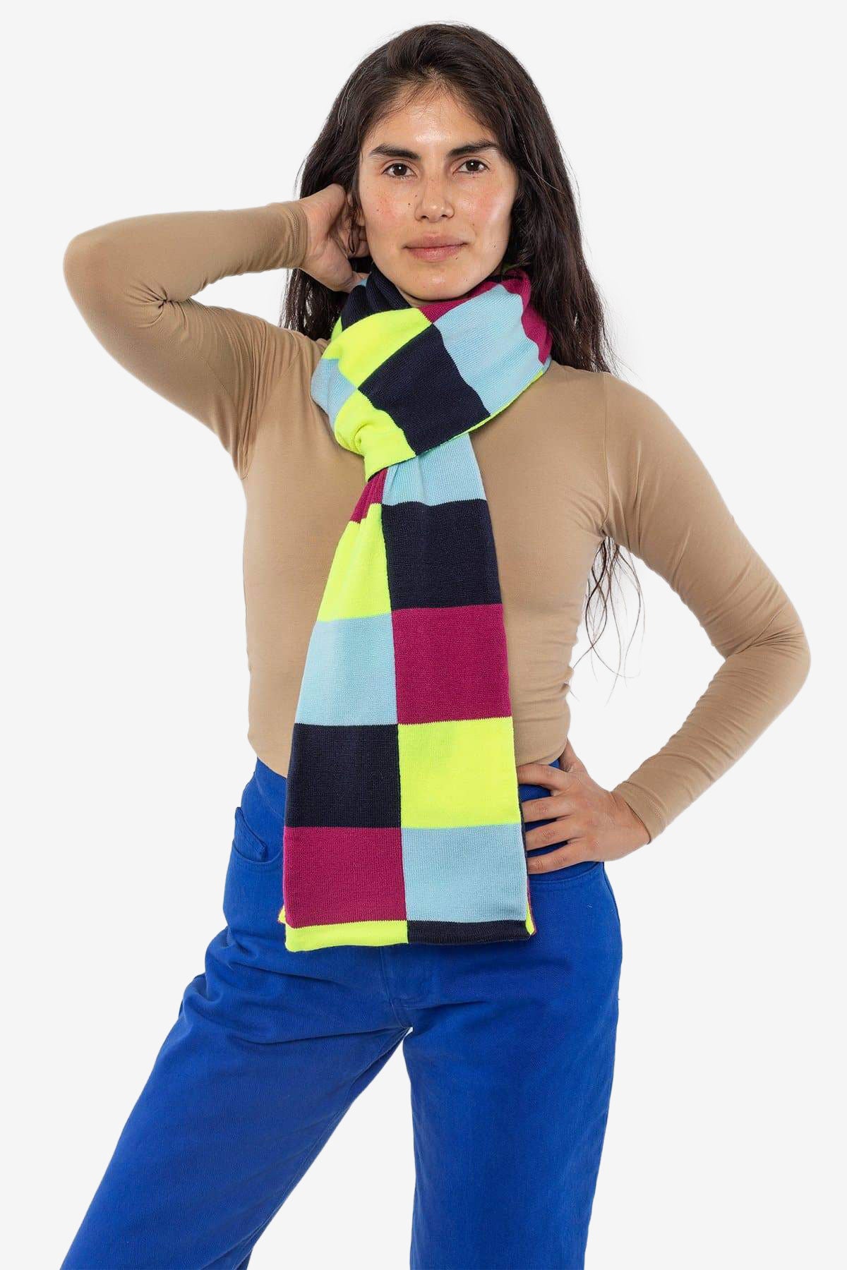 JQSCARF09 - Bauhaus Grid Scarf
